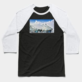 Winter Crystal Palace Baseball T-Shirt